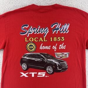 Spring Hill Local 1853 Shirt Mens Small UAW Tennessee Cadillac XT5 Auto Union